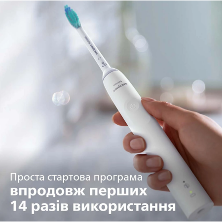 Зубна електрощітка Philips HX3673/13 Sonicare White (7025029) Изображение