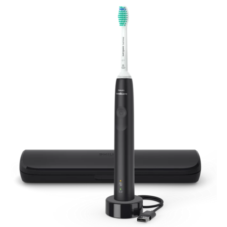 Зубна електрощітка Philips HX3673/14 Sonicare Black (7025030) Зображення