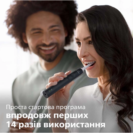 Зубна електрощітка Philips HX3673/14 Sonicare Black (7025030) Изображение