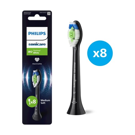Насадка для зубної щітки Philips HX6068/88 Optimal White (8 шт) (7086825) Изображение