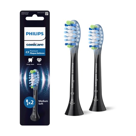 Насадка для зубної щітки Philips HX9042/88 Premium Plaque Defence (2 шт) (7086850) Изображение