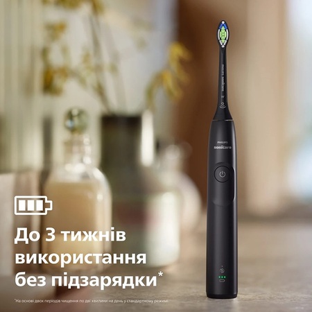 Зубна електрощітка Philips HX7101/02 Sonicare 5300 Black (7125708) Изображение