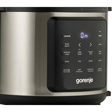Мультиварка-скороварка Gorenje GMC6SBK (MY-CS6038WPB) (7193445) Изображение