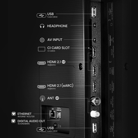 LED-телевізор Hisense 75A6Q  (7134236) Изображение