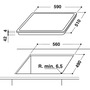 Електрична варильна поверхня Indesit RI 161 C (6380389) Изображение