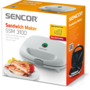 Бутербродниця Sencor SSM 3100 (6486613) Изображение
