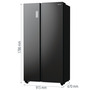 Холодильник Hisense RS711N4AFE (HZF5508UEB) (6910607) Изображение