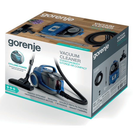 Пилосос Gorenje VCEA 01 GACBUCY (CJ173) (6623628) Изображение