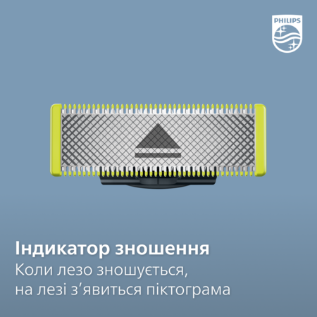 Змінне лезо Philips QP410/50 OneBlade (6837979) Зображення