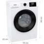 Пральна машина автоматична Gorenje W3NGPI62SBS/UA (7087417) Изображение