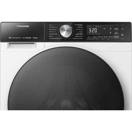 Пральна машина автоматична Hisense WF5S1043BW/UA (7102092) Изображение