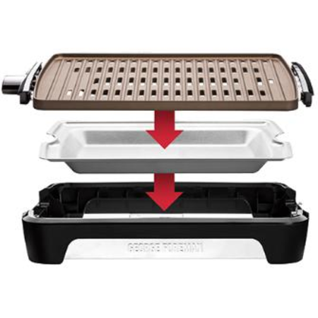Гриль Russell Hobbs George Foreman 25850-56 Smokeless BBQ Grill (6651558) Изображение