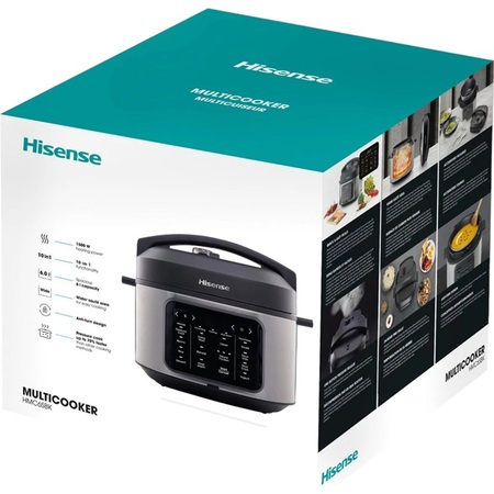 Мультиварка-скороварка Hisense HMC6SBK (7051690) Изображение