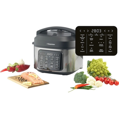 Мультиварка-скороварка Hisense HMC6SBK (7051690) Изображение