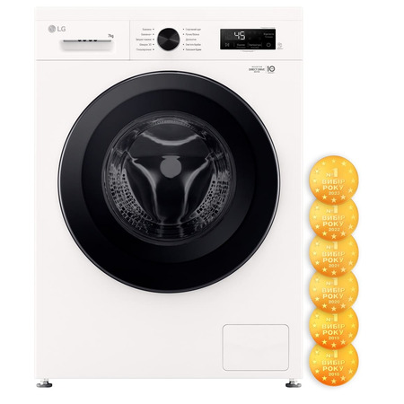 Пральна машина автоматична LG F2Y1HS6W (7096053) Зображення