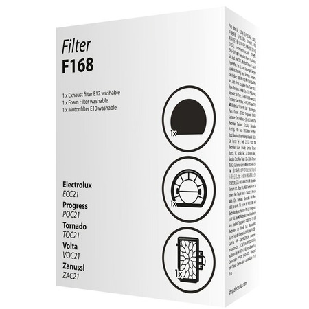 Фільтр для пилососу Electrolux F168 (6769237) Зображення