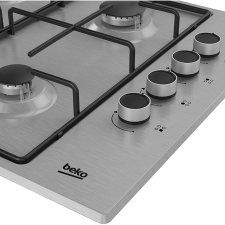 Газова варильна поверхня Beko HIGG 64123 SX (6788125) Изображение
