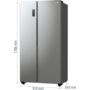 Холодильник Gorenje NRR9185EAXL (HZF5508UEB) (6885822) Зображення