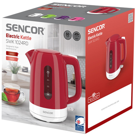 Електрочайник Sencor SWK 1024RD (7135798) Изображение