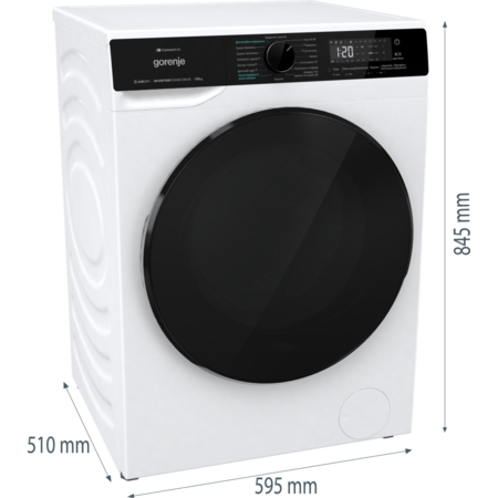 Прально-сушильна машина Gorenje WD 2PA854 ADW/UA (7149459) Зображення