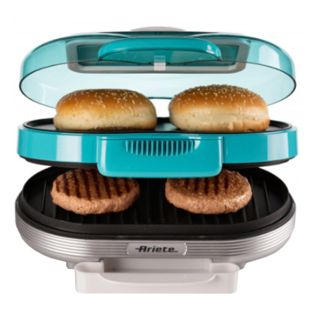 Бутербродниця Ariete 2505 HAMBURGER BLUE (6899002) Изображение