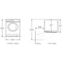 Пральна машина автоматична Haier HW90G-B14979TU1S (6931157) Изображение