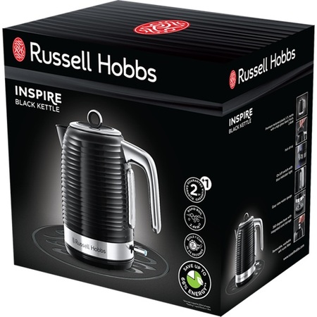 Елекрочайник Russell Hobbs 24361-70 Inspire Black  (6452505) Изображение