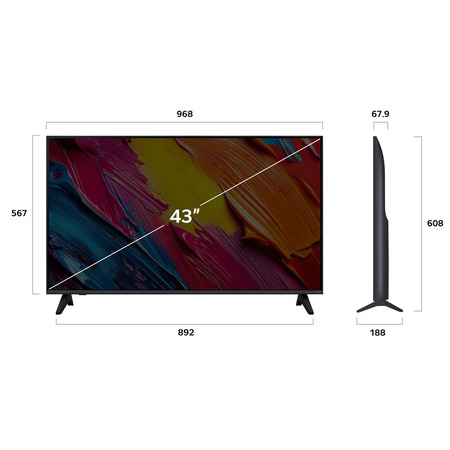 LED-телевізор LG 43QNED70A6A  (7122915) Изображение