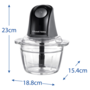 Подрібнювач Russell Hobbs 27131-56 Matte Charcoal Mini Chopper (7030816) Изображение