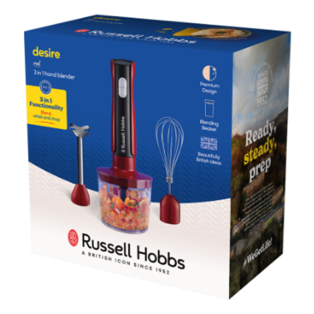 Занурювальний блендер Russell Hobbs 27140-56 Desire 3 in 1 Hand Blender (7030807) Изображение