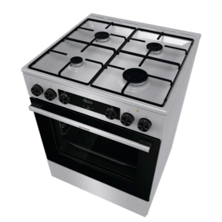 Комбінована плита Gorenje GKS6C70XJ (FM6A4D-JPJDB) (6851428) Зображення