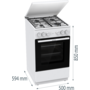 Комбінована плита Gorenje GK5A22WH (7076252) Изображение