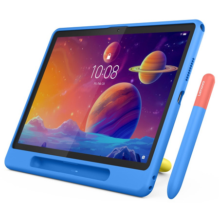 Планшет Lenovo Tab 4/128 WiFi Luna Grey + Kids Bumper&Pen (ZAEH0075UA) (7083115) Изображение