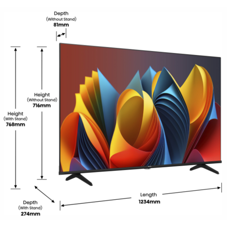 LED-телевізор Hisense 55E7NQ  (6998100) Зображення