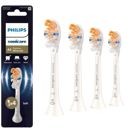 Насадка для зубної щітки Philips HX9094/87 (4 шт) (7086818) Зображення