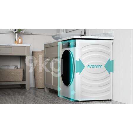 Пральна машина автоматична Hisense WF5I9043BWFS (7173524) Изображение