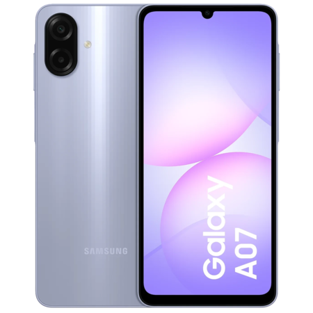 Смартфон Samsung Galaxy A07 4/128Gb LVG Light Violet (7167593) Зображення