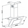 Витяжка Eleyus Vertical 700 60 BL (6548168) Изображение