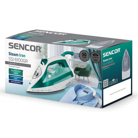 Праска з подачею пари Sencor SSI 6100GR (6924121) Изображение
