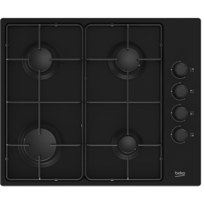 Газова варильна поверхня Beko HIGG 64123 SB (6739347) Изображение