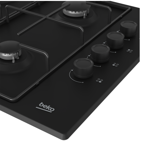 Газова варильна поверхня Beko HIGG 64123 SB (6739347) Изображение