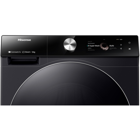 Пральна машина автоматична Hisense WF7S1247BB (7007022) Изображение