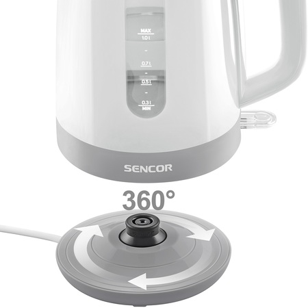 Електрочайник Sencor SWK 1020WH (7135796) Изображение