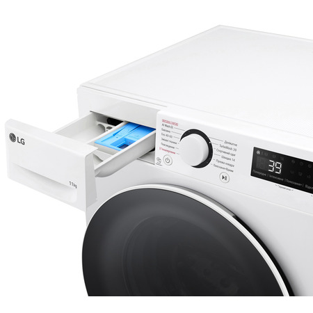 Пральна машина автоматична LG F4Y5ES0W (7198421) Изображение
