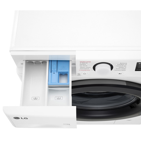 Пральна машина автоматична LG F4Y5ES6W (7198423) Изображение