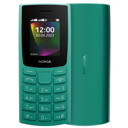 Мобільний телефон Nokia 106 Dual SIM (TA-1564) Green (6906571) Зображення