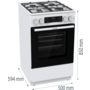 Комбінована плита Gorenje GK 5C43 WF (7111705) Зображення