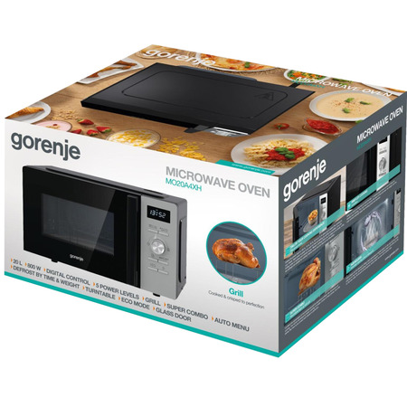 Мікрохвильова піч Gorenje MO20A4XH (M20XYZ) (6923914) Изображение