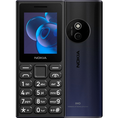 Мобільний телефон Nokia 110 TA-1694 DS 2024 Black (7154683) Изображение
