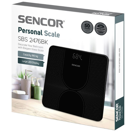 Ваги напольні Sencor SBS 2476BK (6914087) Изображение